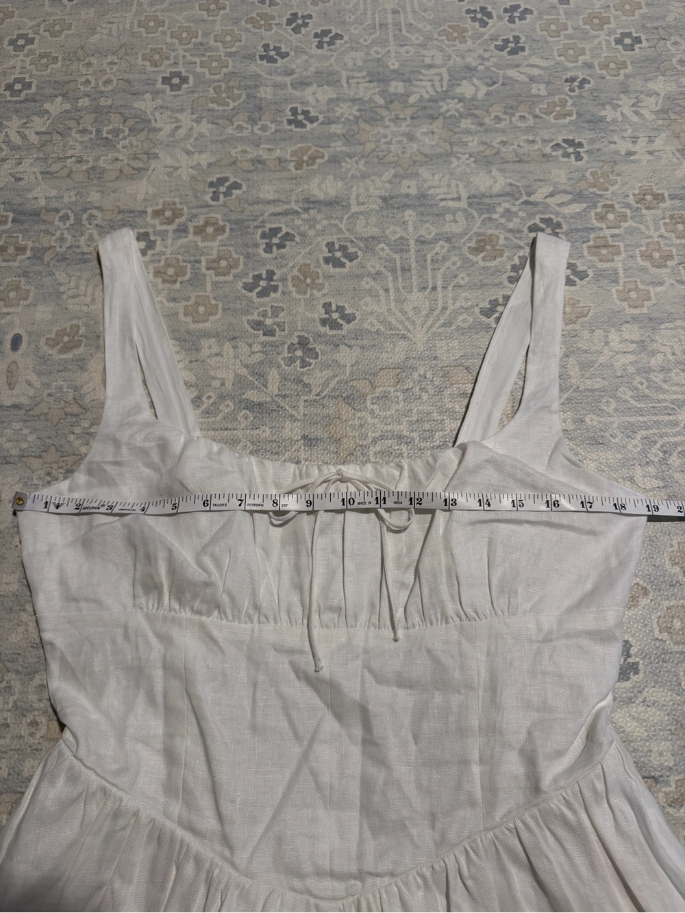 NWT Reformation Daria Linen Dress - Sorority, Cottagecore, Vacation, Coquette - Picture 12 of 16